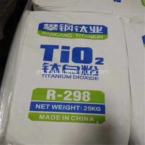 Dióxido de titanio Pangang R298 para recubrimiento